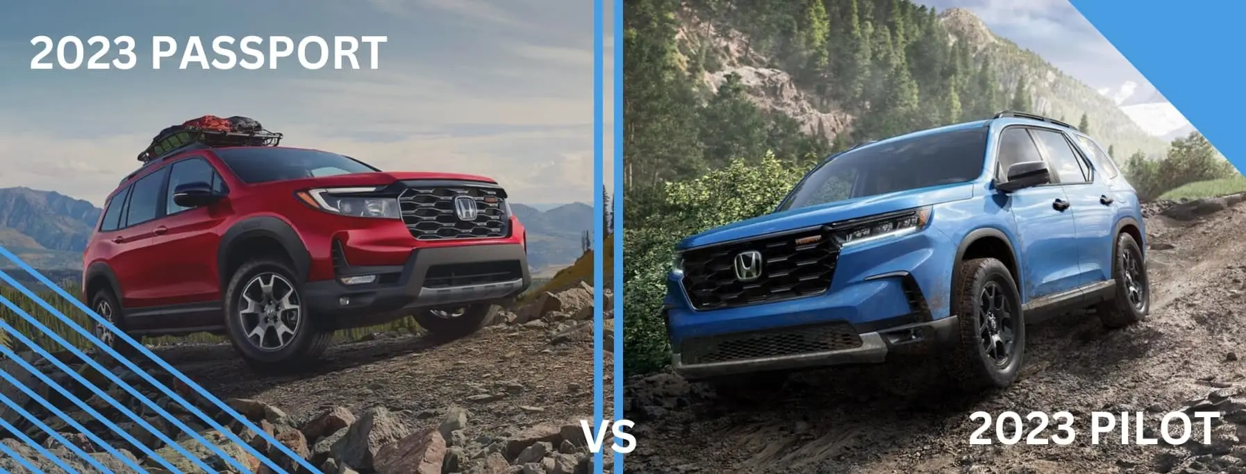 Which Honda SUV is Right for You? 2023 Passport and Pilot Compared