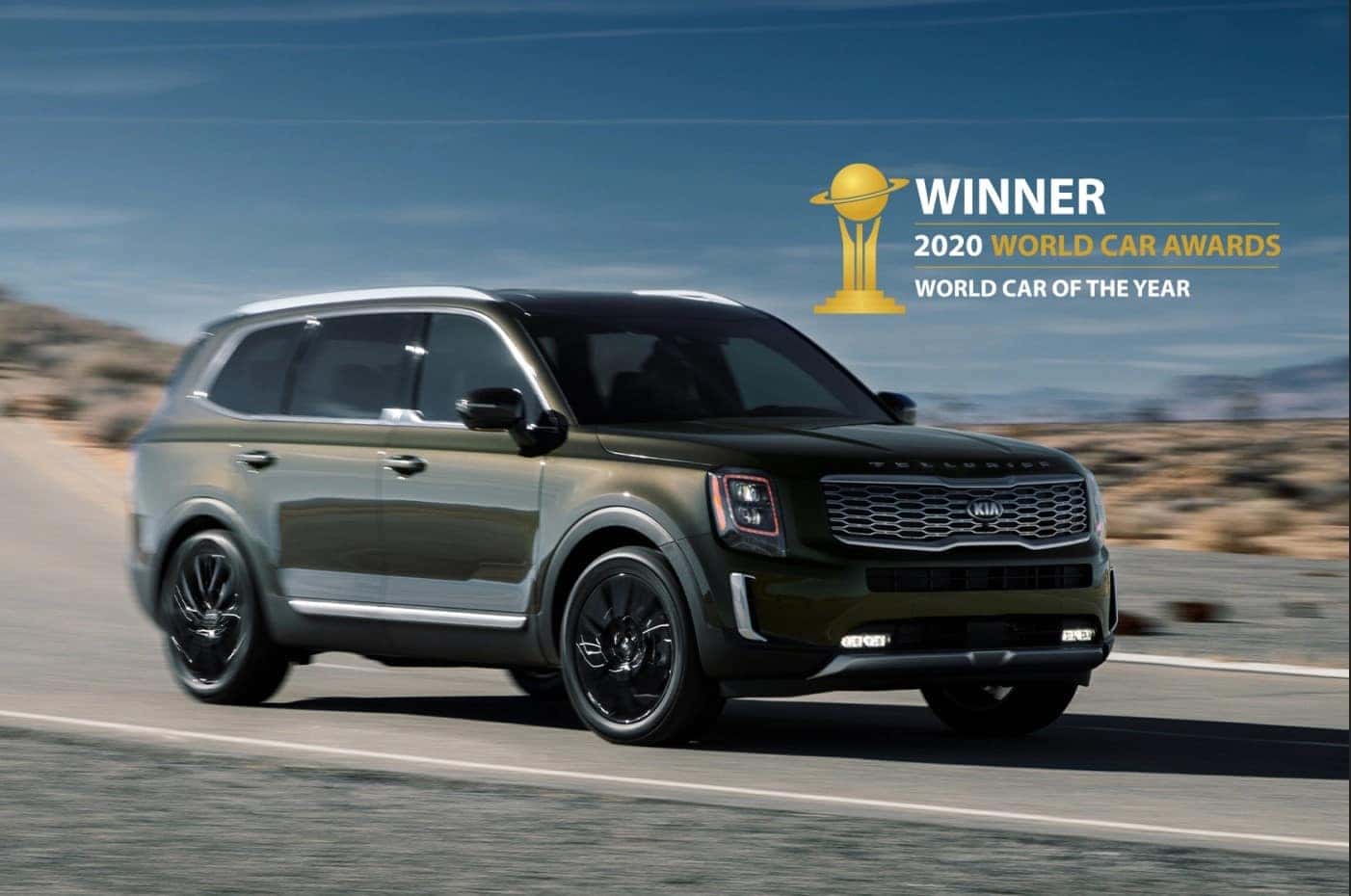Kia Telluride winner of the 2020 World Car Awards World Car of the Year