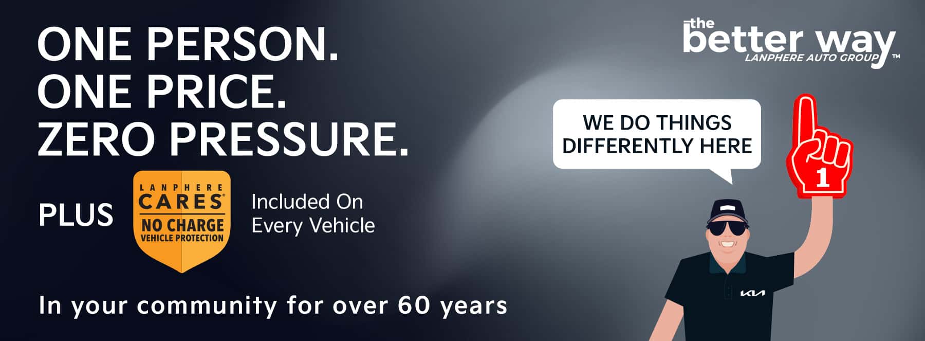 one person one price zero pressure beaverton kia