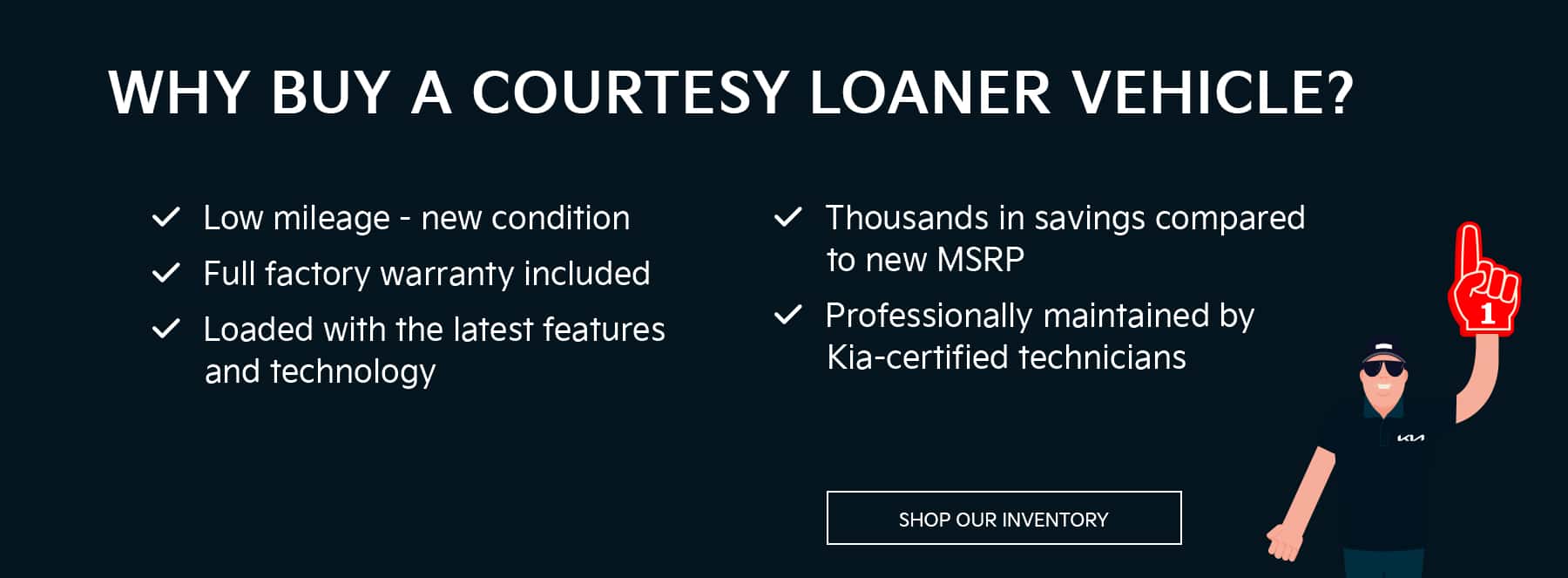 Beaverton Kia's Courtesy Loaner Purchase Program