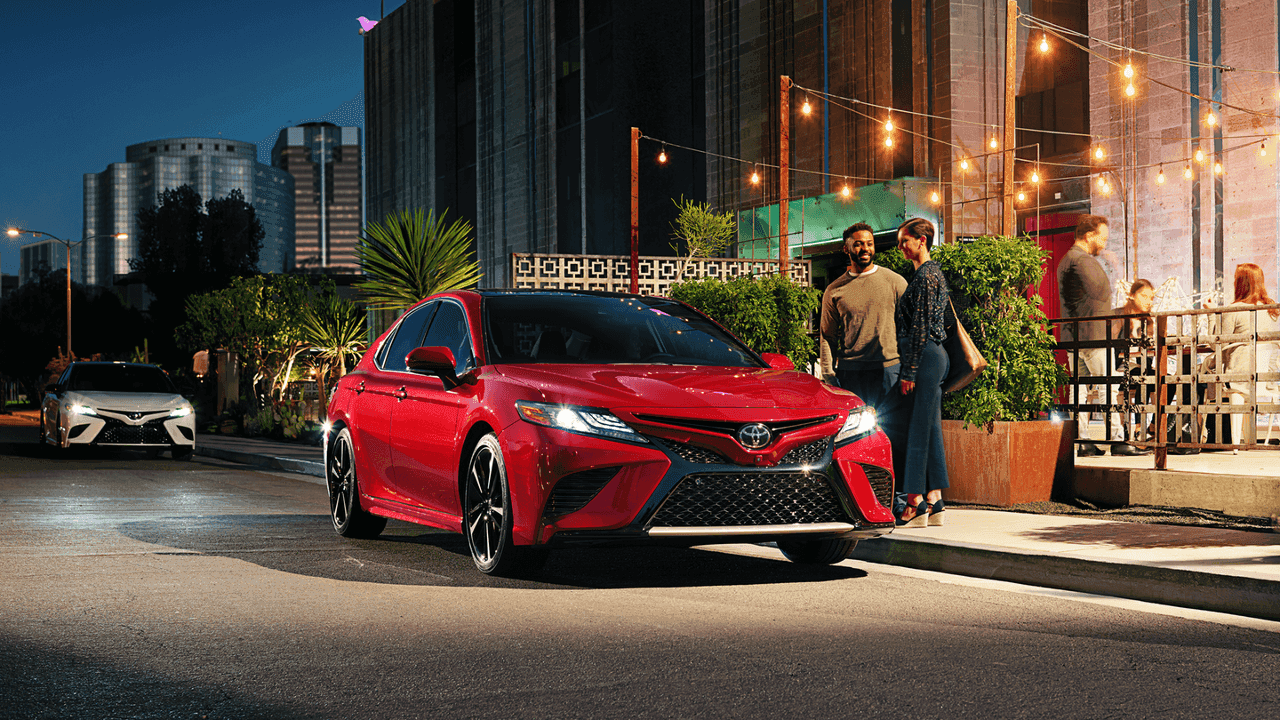 2018 Toyota Camry At night