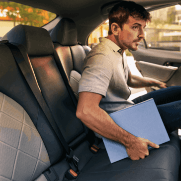 Rear seating 2018 Toyota Camry