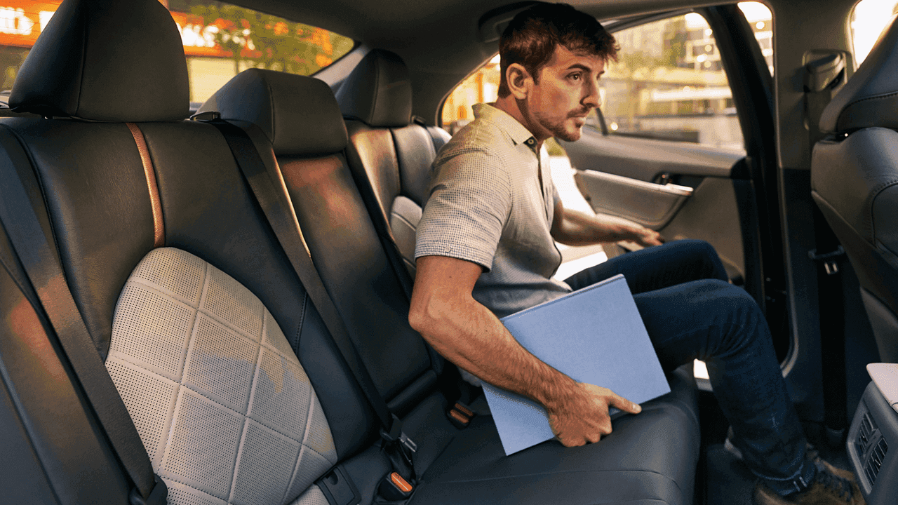 Rear seating 2018 Toyota Camry
