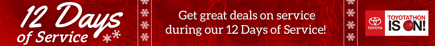 beaver toyota 12 days of service