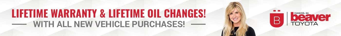 Warranty & Oil Change Banner
