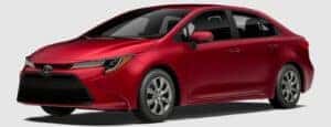 Toyota Corolla in Ruby Flare Pearl