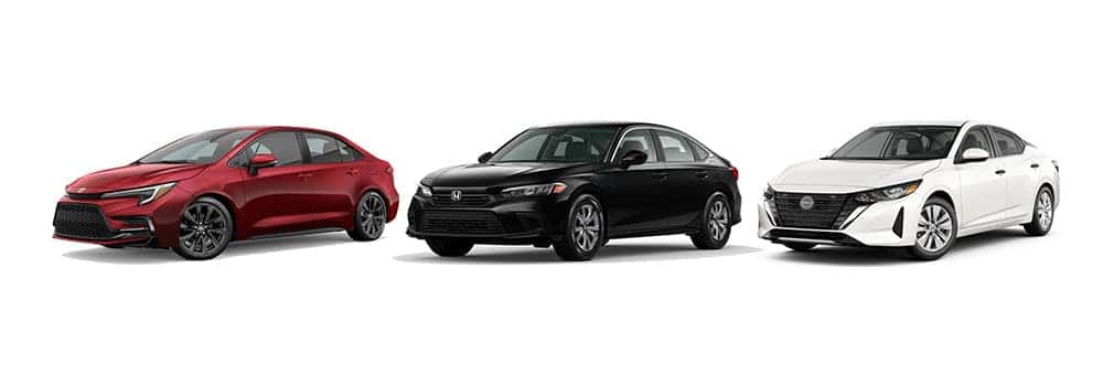 Toyota Corolla vs. Honda Civic vs. Nissan Sentra | Cumming, GA