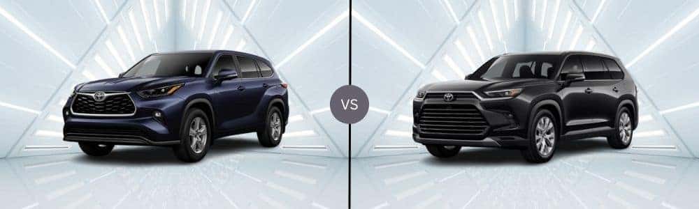 Compare 2025 Toyota Highlander vs. 2025 Toyota Grand Highlander