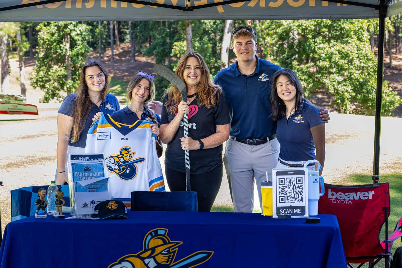 Gladiators golf event