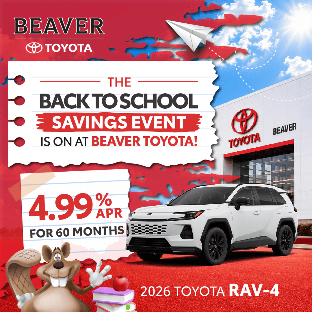 Rates as low as 4.99% on Rav4