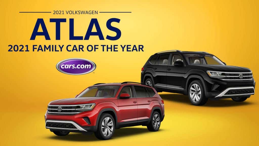 2021 Atlas Wins Family Car of the Year | Bill Jacobs Volkswagen