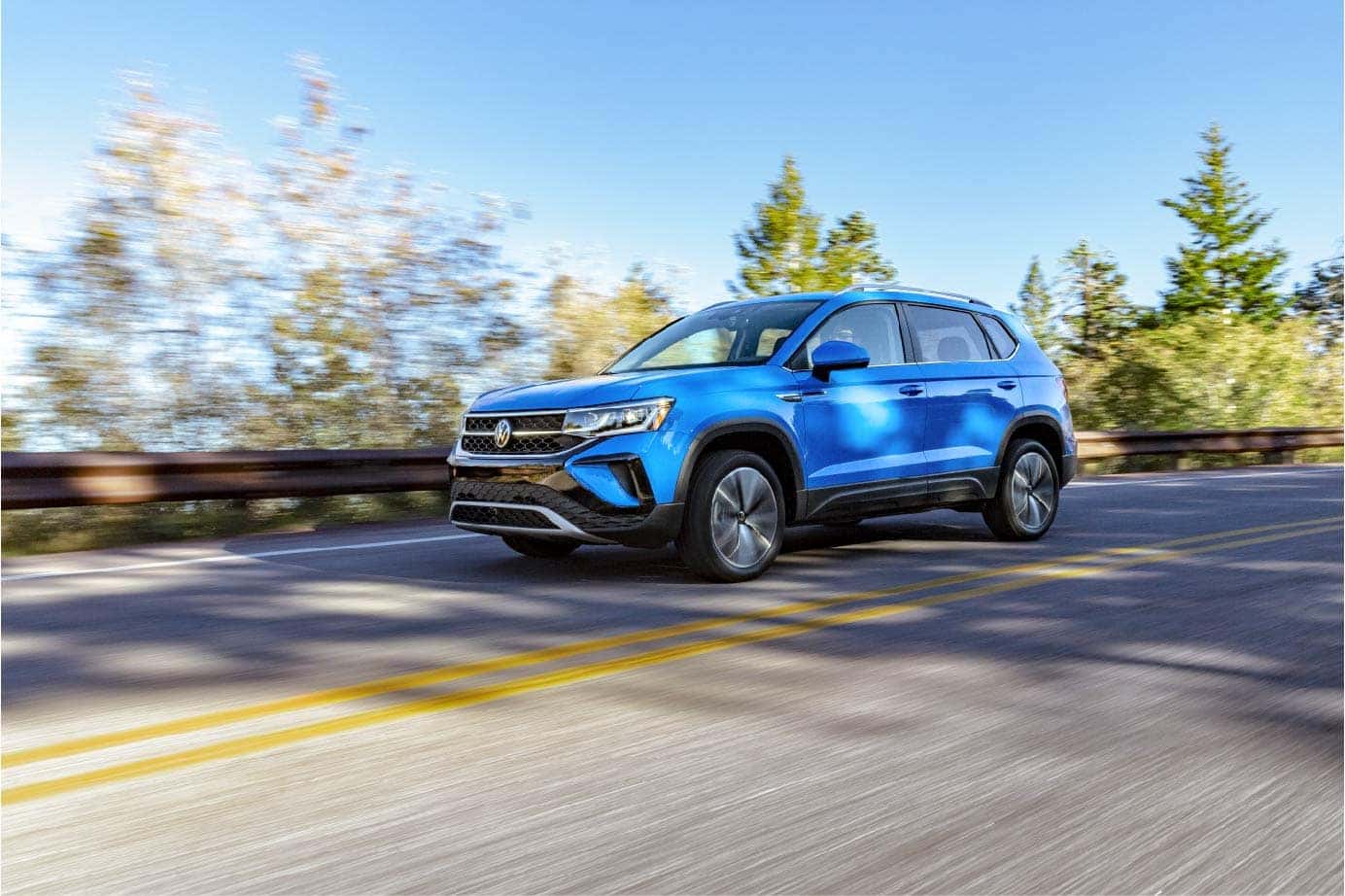 Blue 2022 Volkswagen Taos