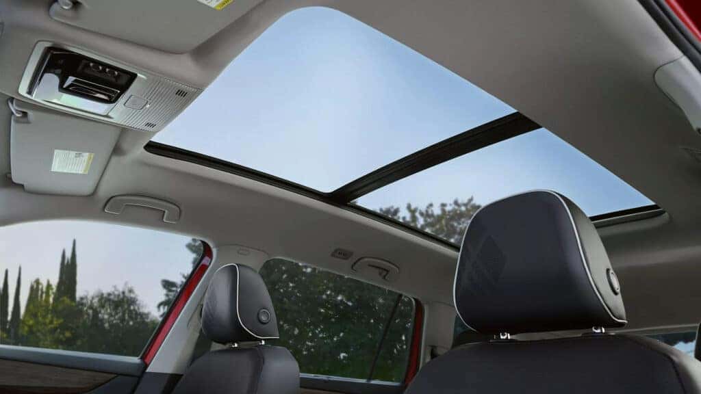 Interior of 2025 Atlas, roof shot
