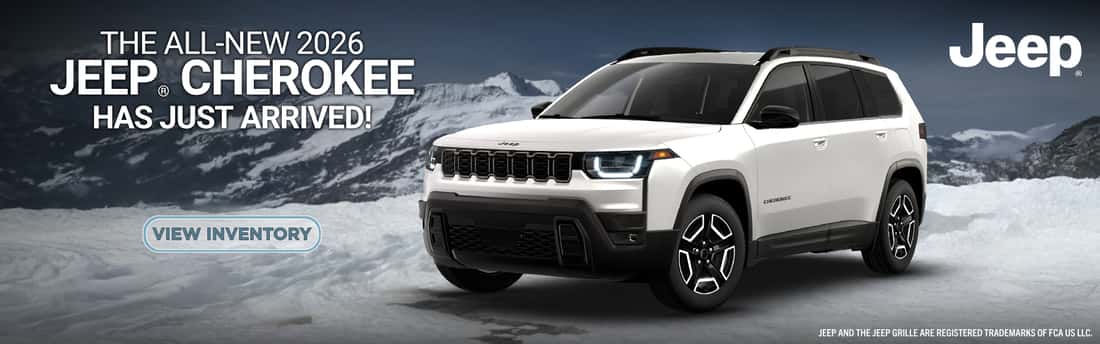 All New 2026 Jeep Cherokee Had Just Arrived View Inventory