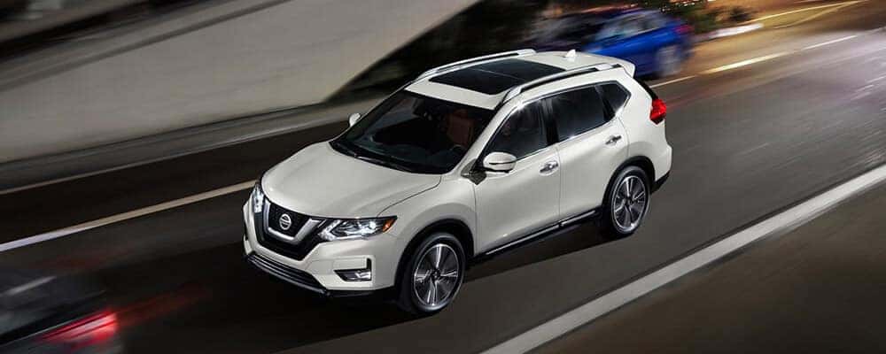 2018 white nissan rogue