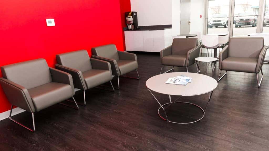 Sitting Area Redesigned Showroom