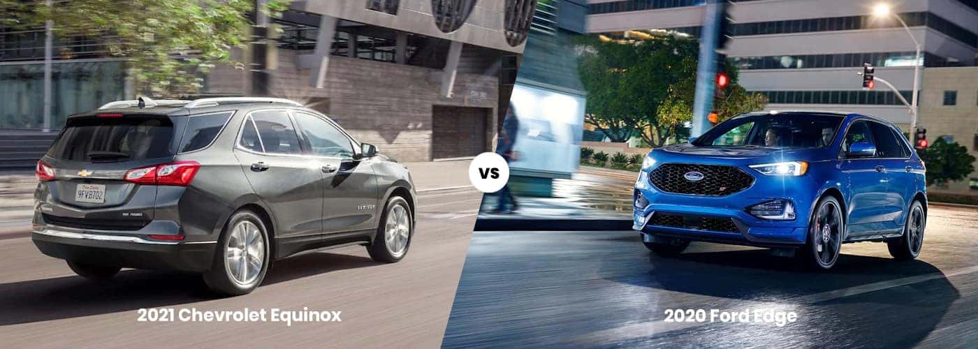 2021 Chevy Equinox vs. 2020 Ford Edge Compare SUVs with Drive Burtness