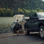 2018 Ram 1500 Pulling Boat