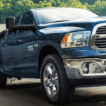 2019 RAM 1500 Classic pulling boat out of water