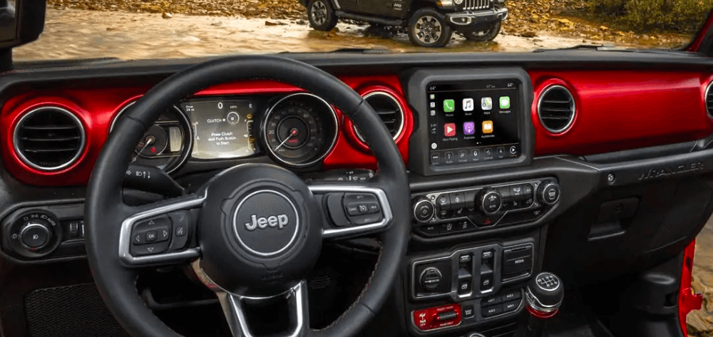 2019 Jeep Wrangler Interior Features Space Jeep Whitewater