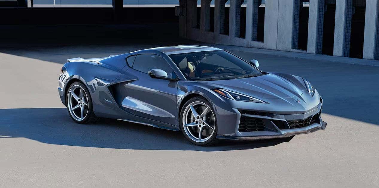 Exterior Shot of the 2024 Corvette E-Ray in Nearby Hilliard, Ohio