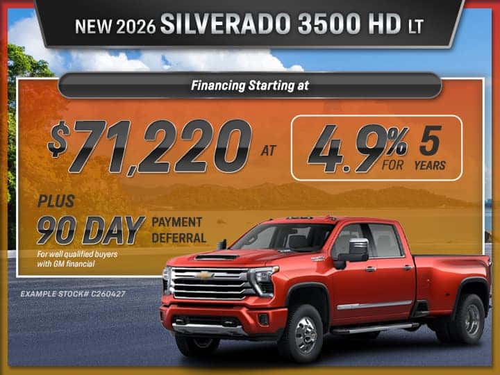 2026 Chevrolet Silverado 3500 HD LT
