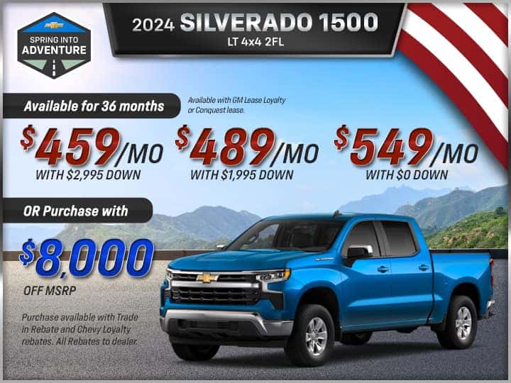 Chevy Silverado May Specials at Byers Chevrolet in Grove City, OH