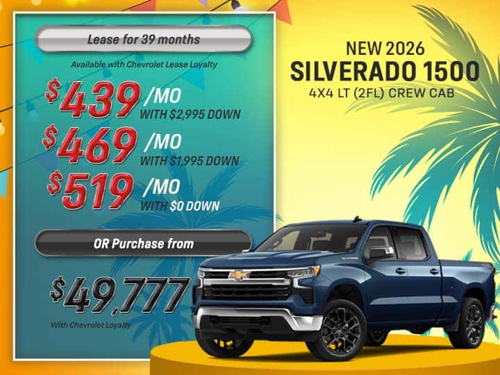 2026 Chevrolet Silverado 1500 Crew Cab LT
