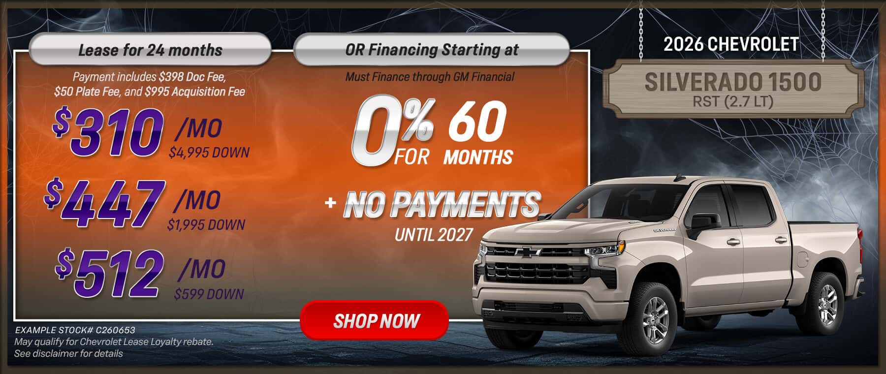 October Silverado Slide