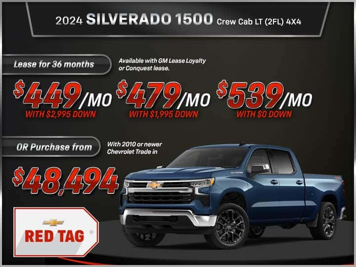 2024 Chevrolet Silverado 1500 Crew Cab LT (2FL) 4x4 in Grove City, OH