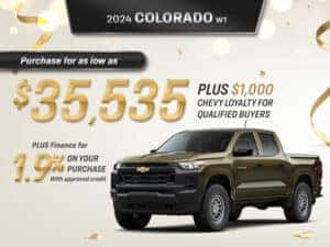 Byers Chevrolet Colorado specials, Grove City, OH