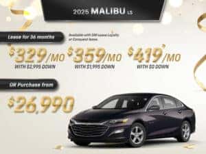 Byers Chevrolet Malibu specials, Grove City, OH