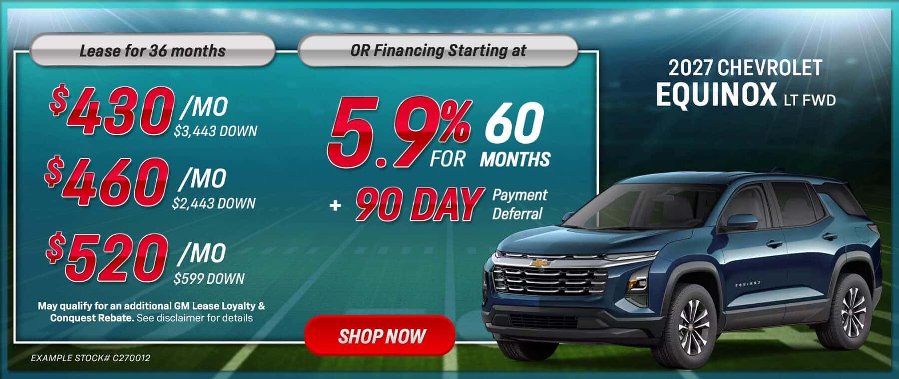 2027 Equinox Offer Slide