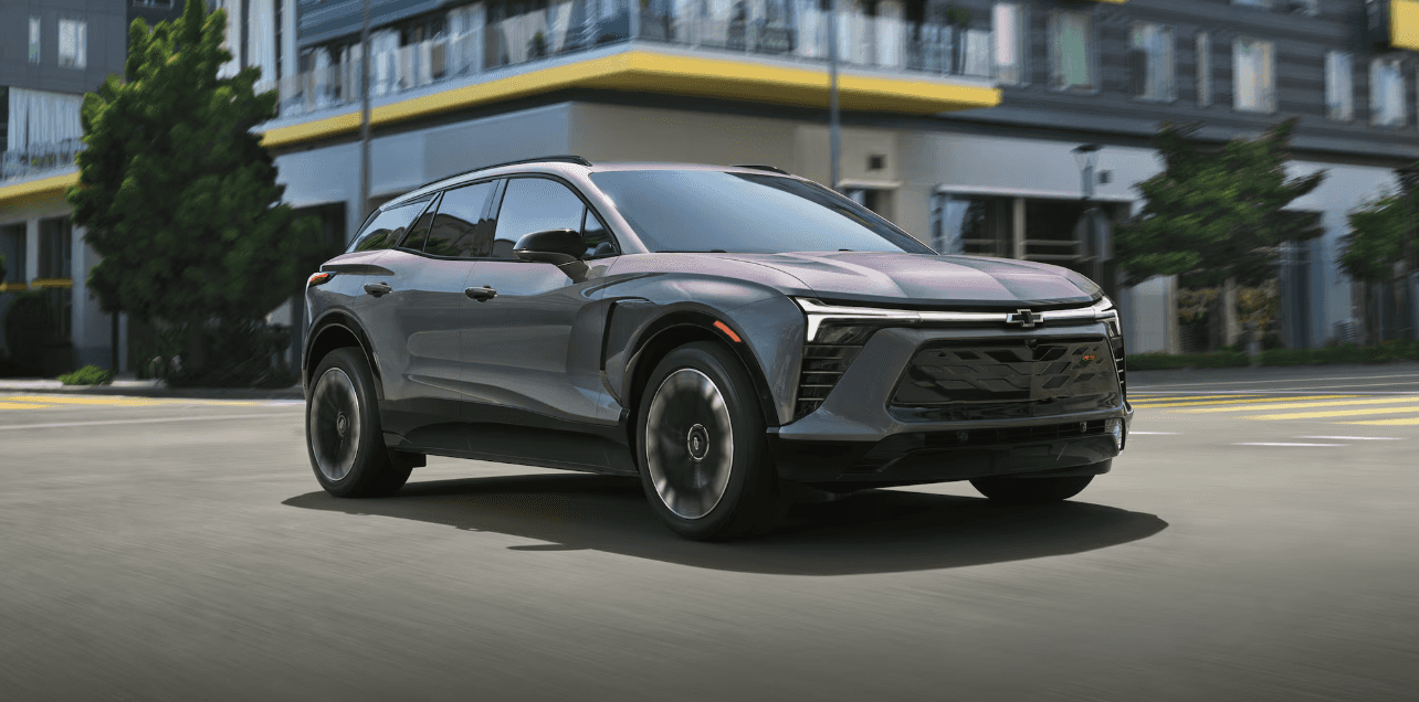 New gray 2025 Chevy Blazer EV for sale in Grove City, OH