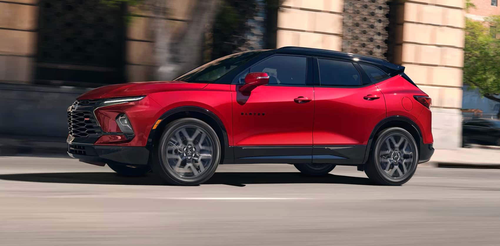 New red 2025 Chevy Blazer for sale in Grove City, OH