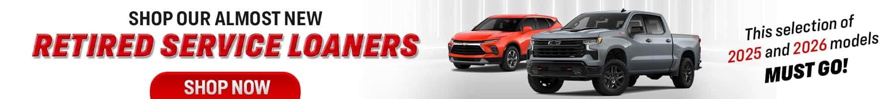 Service Loaners Banner