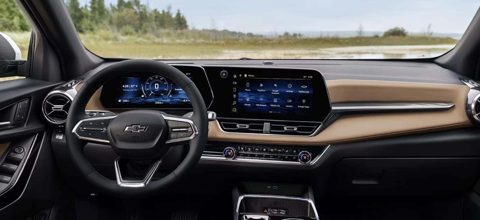 Dashboard of new 2026 Chevy Equinox for sale near Ashville, OH
