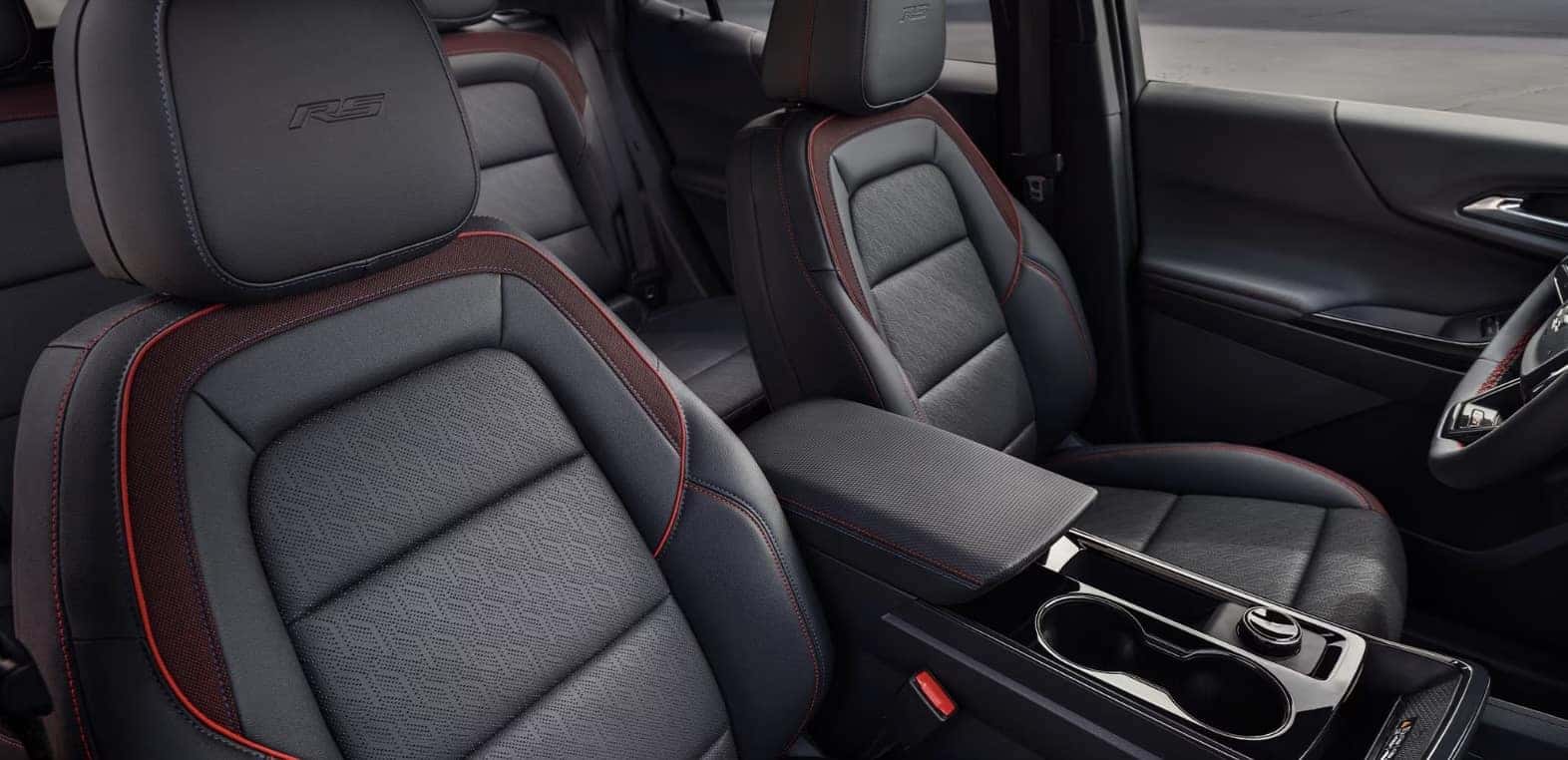 Front interior of new 2026 Chevy Equinox for sale near Dublin, OH