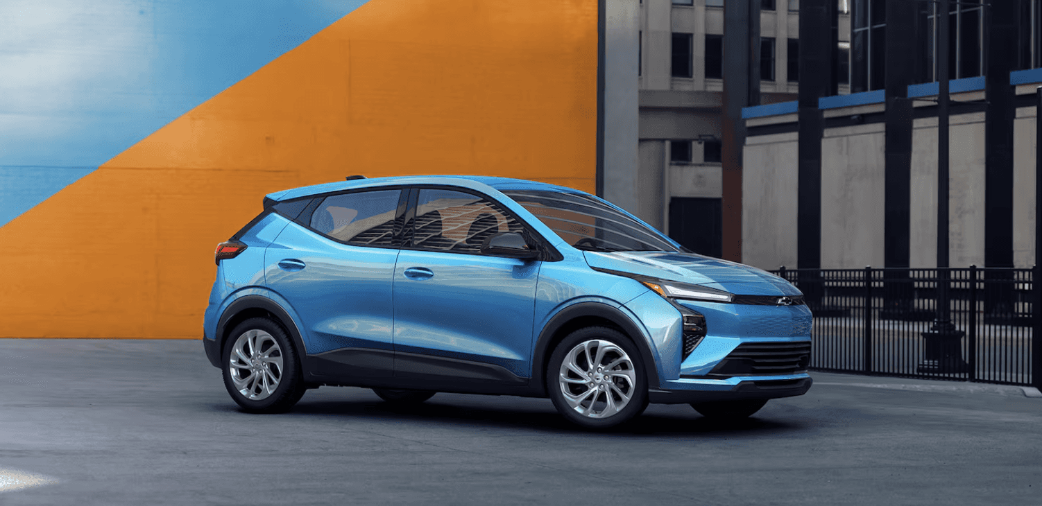 New blue 2027 Chevy Bolt near Ashville, OH