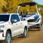 Chevrolet Silverado 1500 Towing Boat