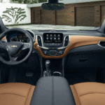2021 Chevy Equinox Interior Dashboard - Tan Fabric