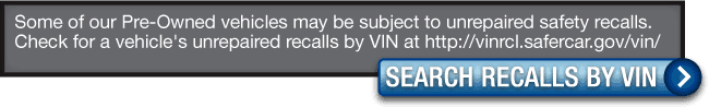 Search for Recalls by VIN
