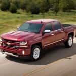 2016 Chevy Silverado driving