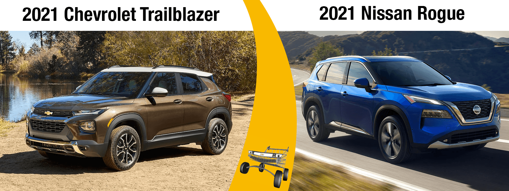 2021 Chevy Trailblazer vs 2021 Nissan Rogue | Homewood Chevy