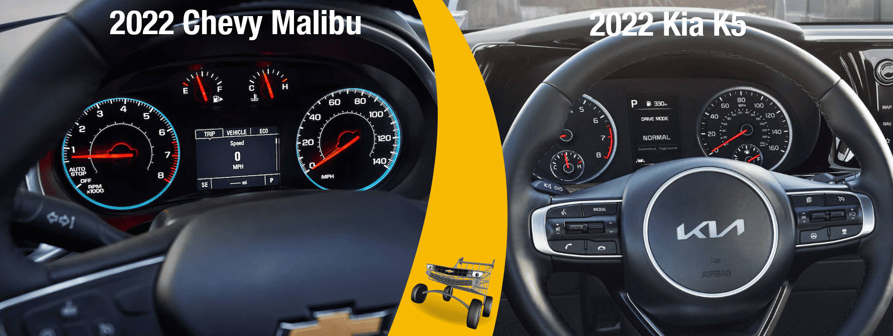 Is the 2022 Chevy Malibu or the 2022 Kia K5 Better for You? Chicago, IL