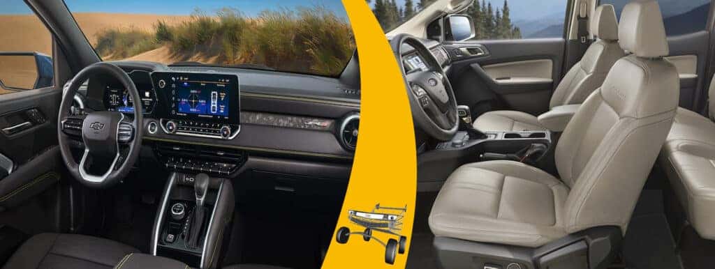 2023 Chevy Colorado vs 2023 Ford Ranger