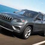 Jeep Cherokee Towing a Boat
