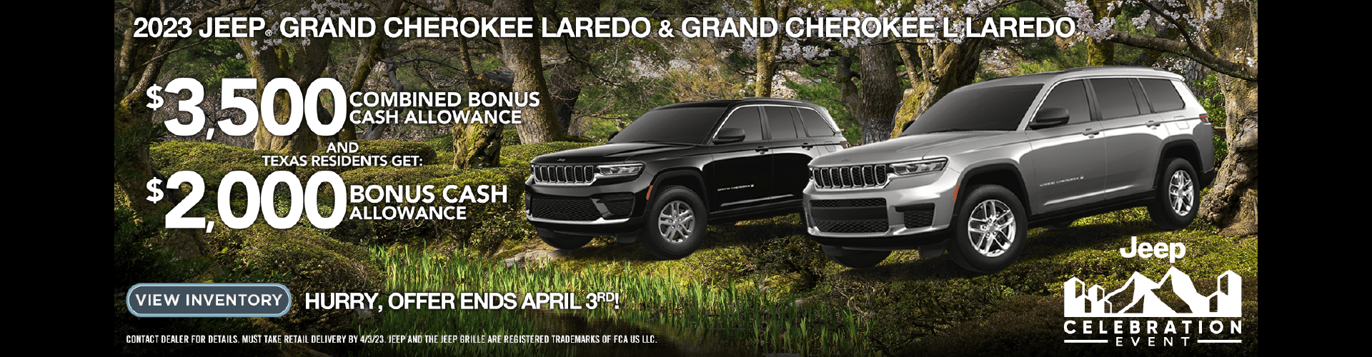 Grand Cherokee Offer - Texas