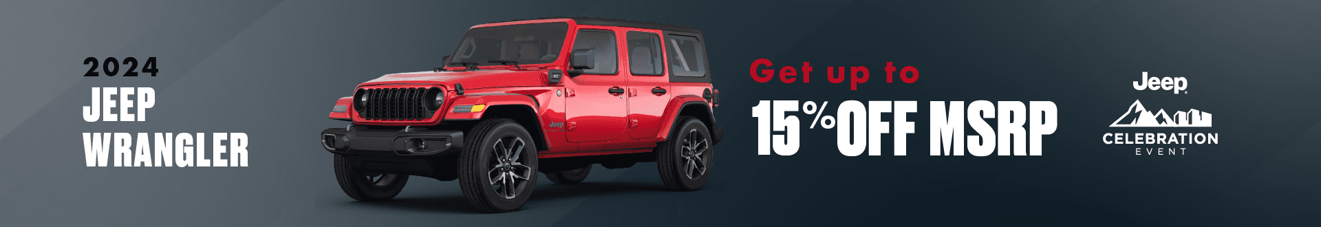2024 Jeep Wrangler, Get up to 15% off MSRP