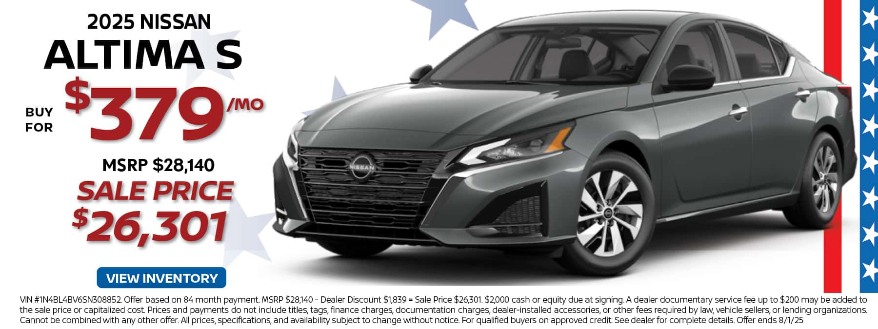 2025 Nissan Altima S